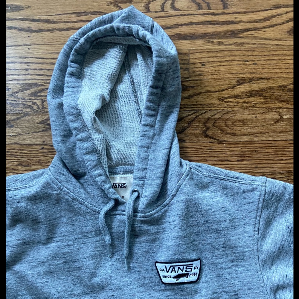 Vans Grey thick body short sleeve sz M EUC rare